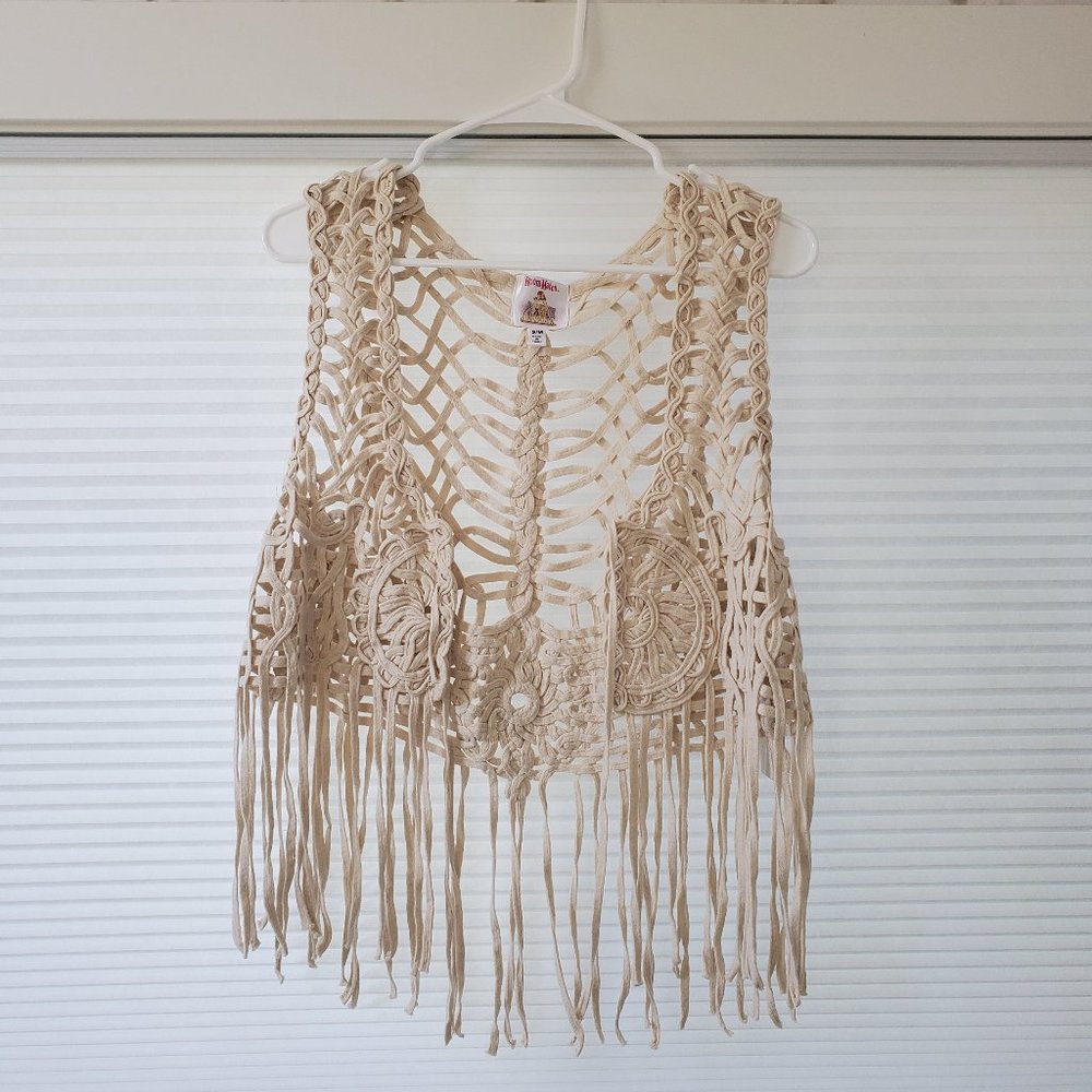 Boho Macrame Vest